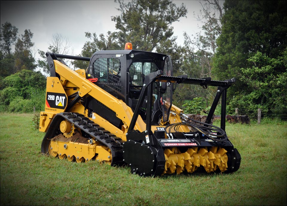 Can A Bobcat Forestry Mulcher Be Used To Grind Stumps?